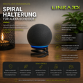 Tischständer Spirale für Alexa Echo Dot 5. Generation