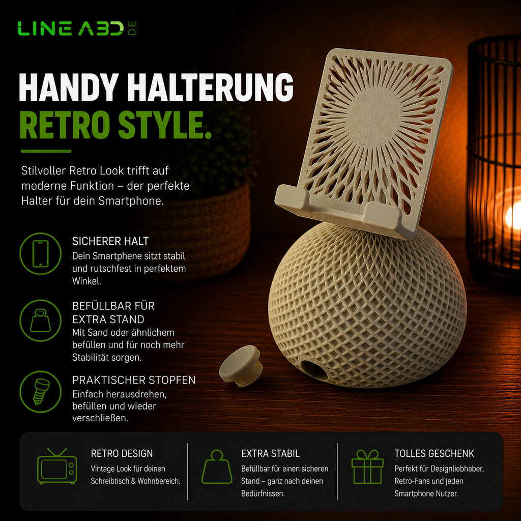 Handy Halter, Ständer Samsung, iPhone & co.