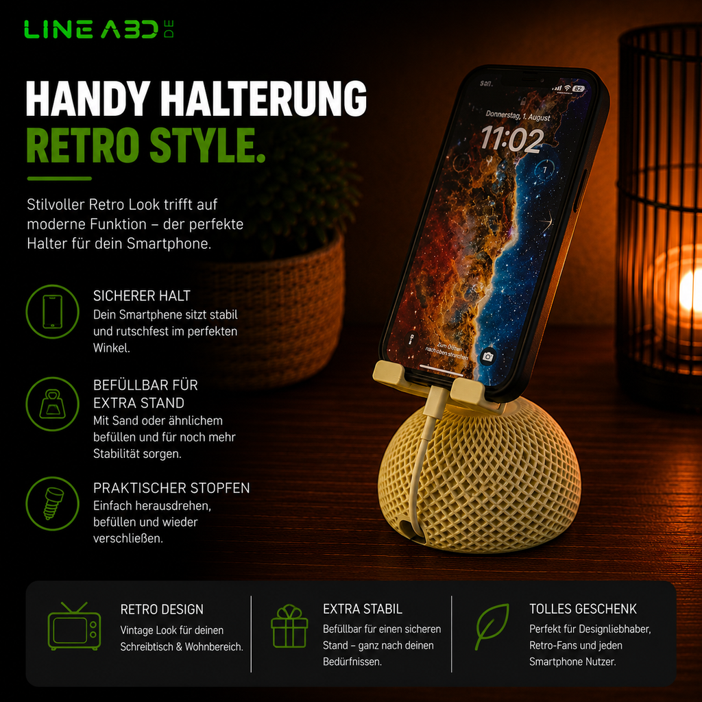 Handy Halter, Ständer Samsung, iPhone & co.