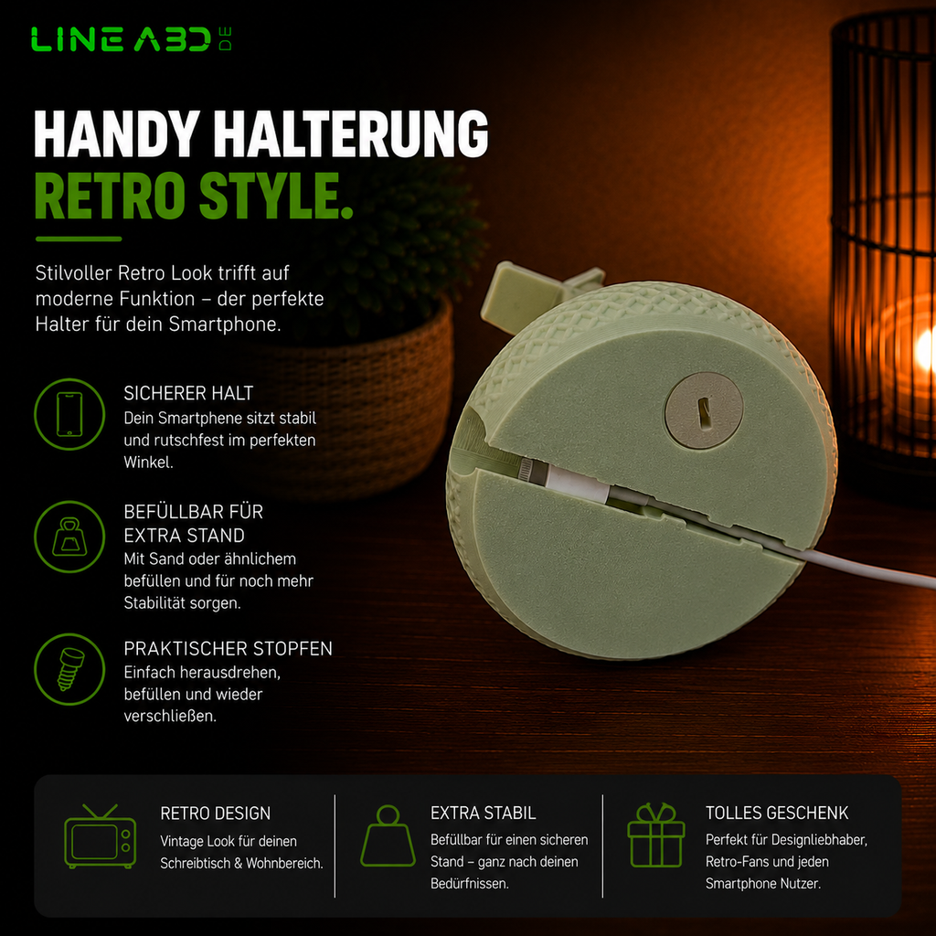 Handy Halter, Ständer Samsung, iPhone & co.