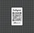 QR Code & NFC Datenkarte im Scheckkartenformat mit Magneten - Personalisierbar