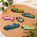 Name Schlüsselanhänger Keychain Personalisiert 2-Farbig